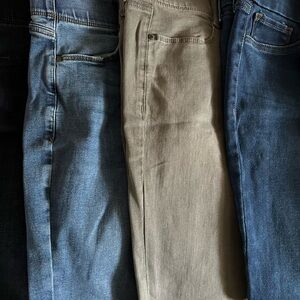 Nine West Women's Skinny Jeans in Blue and Tan